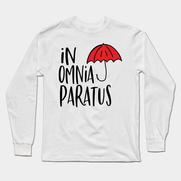 In Omnia Paratus Long Sleeve T-Shirt by innergeekboutique